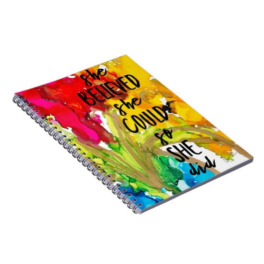 Lovitude Journal ze dacht dat ze het kon Notitieboek (Rechterzijde)