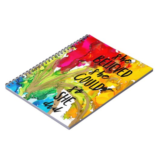 Lovitude Journal ze dacht dat ze het kon Notitieboek (Linkerzijde)