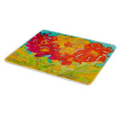 Lovitude Peaceful Paradise Glass Cutting Board Snijplank (Hoek)