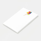 Lovitude Post It Notes-ballonnen Post-it® Notes (Schuin)