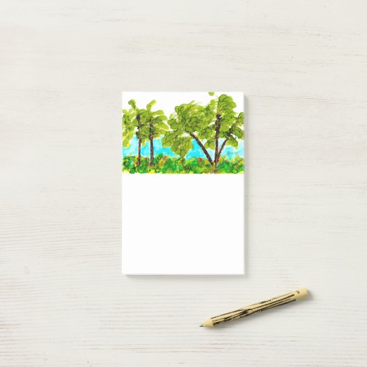 Lovitude Post It Notes Paradise (Op bureau)