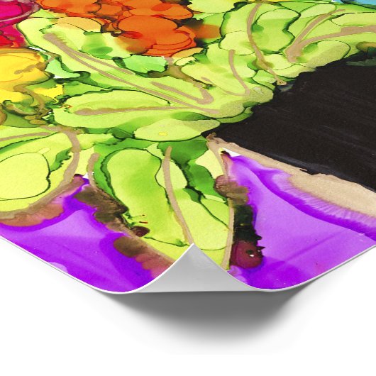 Lovitude Poster Positieve Vibes (Hoek)