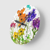 Lovitude wall klok "Peace Garden" (Hoek)