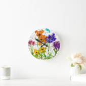 Lovitude wall klok "Peace Garden" (Huis)