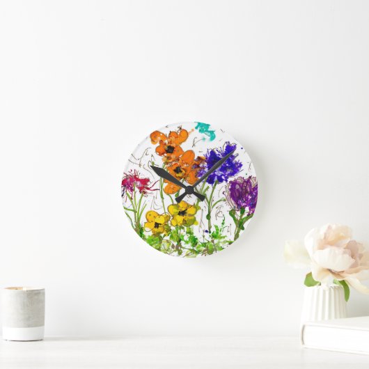 Lovitude wall klok "Peace Garden" (Huis)