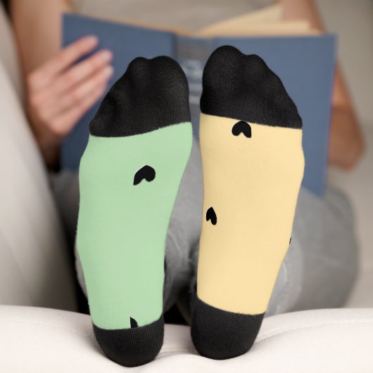 lovlee bug two-tone sokken (Onderkant)