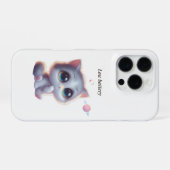 Low Battery Cat Meme Phone Case iPhone Hoesje (Achterkant horizontaal)