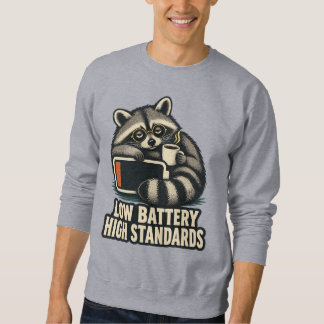 Low Battery High Standards Wasbeer Trui