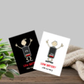 Low Battery Still Running Funny Birthday Card Feestdagen Kaart