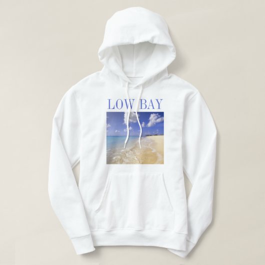 Low Bay Beach, Barbuda, Antigua Hoodie (Design voorkant)