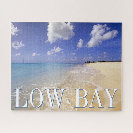Low Bay Beach, Barbuda, Antigua Legpuzzel (Horizontaal)