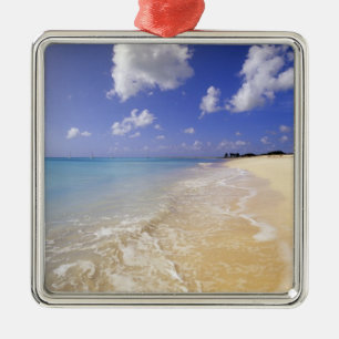Low Bay Beach, Barbuda, Antigua Metalen Ornament