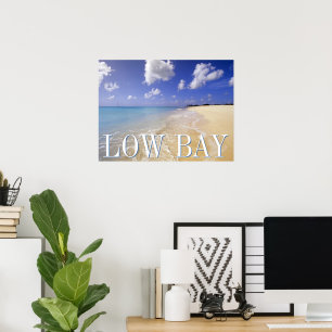 Low Bay Beach, Barbuda, Antigua Poster