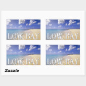 Low Bay Beach, Barbuda, Antigua Rechthoekige Sticker (Vel)