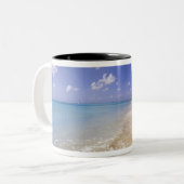 Low Bay Beach, Barbuda, Antigua Tweekleurige Koffiemok (Voorkant links)