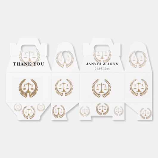 low bedankdoosjes (Ongevouwen)