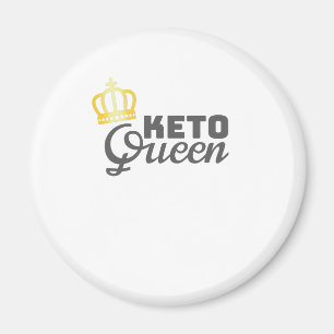 Low Carb Diet Gift Keto Queen Magneet