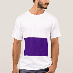 Low-Center Paarse ruis grafisch T-shirt –
