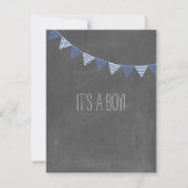 Low Country Boil Co Ed Baby shower - Pacifier Kaart (Achterkant)