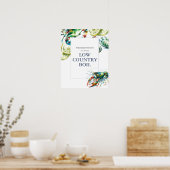 Low Country Boil Kleurrijk Welkomstbord Poster (Keuken)