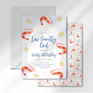 Low Country Seafood Boil Garnalen Boil Kaart