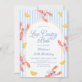 Low Country Seafood Boil Lobster Bak Uitnodiging (Voorkant)