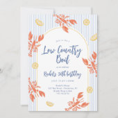 Low Country Seafood Boil Mosselschaal Kaart (Voorkant)