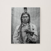 Low Dog - Native American  foto Legpuzzel (Verticaal)