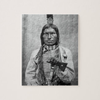 Low Dog - Native American foto Legpuzzel