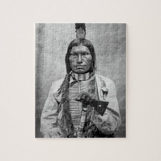 Low Dog - Native American  foto Legpuzzel (Verticaal)