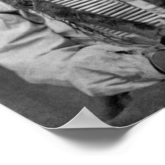 Low Dog - Native American  foto Poster (Hoek)