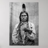 Low Dog - Native American  foto Poster (Voorkant)