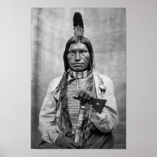 Low Dog - Native American  foto Poster