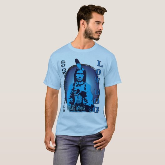Low Dog Oglala Chief T-shirt (Voorkant volledig)