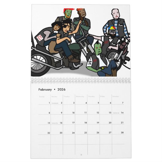 Low Effort Punks Kalender 2024 (Feb 2026)