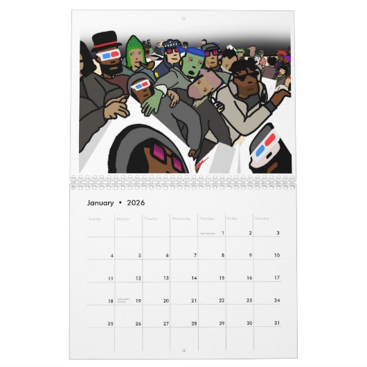 Low Effort Punks Kalender 2024 (Jan 2026)