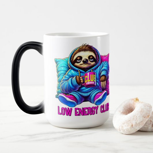 Low Energy Club Magische Mok (Met donut)