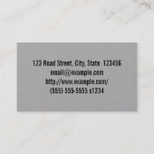 Low-Key Business Advisor-Visitekaartje Visitekaartje (Achterkant)