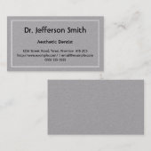 Low-key esthetische tandarts Visitekaartje (Voorkant / Achterkant)
