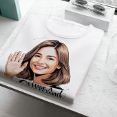 Low-Key Flex: "Ik heb een Vriendin" geïllustreerd T-shirt