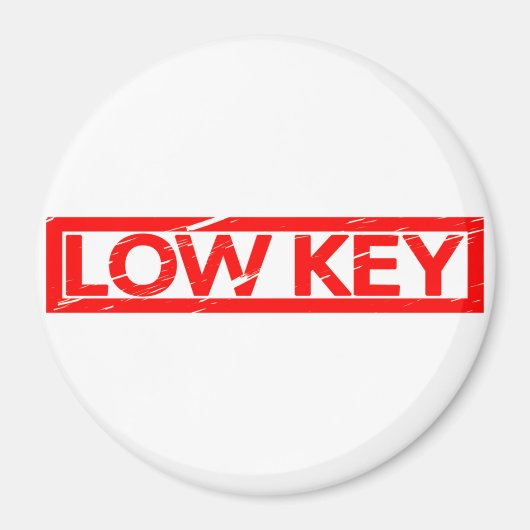 Low Key Stamp Magneet (Voorkant)