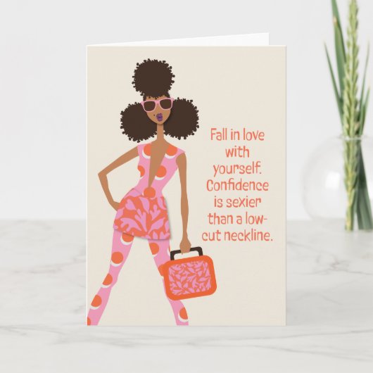 Low-key therapie - Herfst verliefd op jezelf Bedankkaart (Voorkant)
