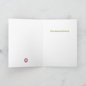 Low-key therapie - Hij werkt aan een aantal andere Bedankkaart (Binnen)