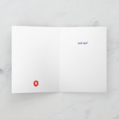 Low-key therapie - Zoek een man die Bedankkaart (Binnen)