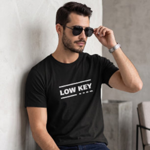 Low Key Typography Heren Grafische T-shirt   Urban
