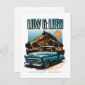 Low & Lush - Een levensstijl in beweging -  truck Feestdagenkaart (Voorkant / Achterkant)