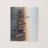 Low Manhattan Sunset WTC Freedom Tower NYC Legpuzzel (Verticaal)