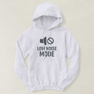 Low Noise Mode Minimal Graphic Hoodie