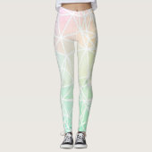 Low Poly Ombre Leggings (Voorkant)