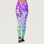 Low Poly Ombre Leggings (Achterkant)
